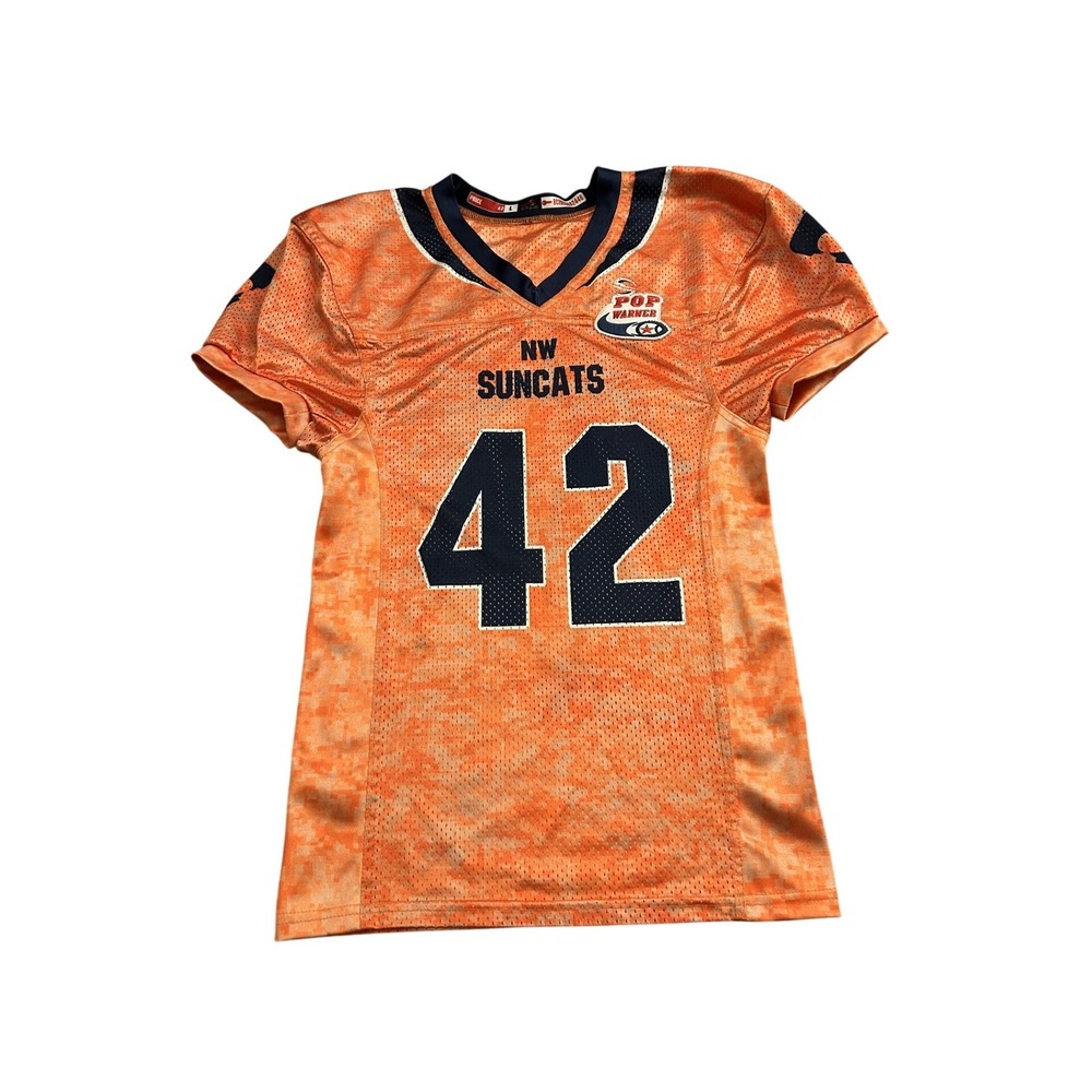 ProSphere Football Jersey Youth Large Orange Camo NW Suncats Price‎ 42 Excellent